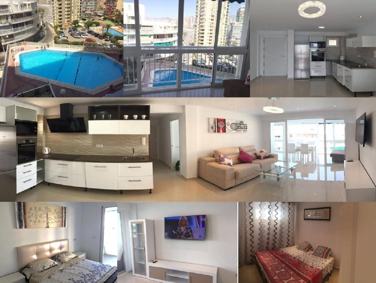 Levante Beachfront Luxury Apartment Benidorm Exterior foto